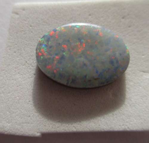 14.00 x 10.00 mm Oval cut Opal doublet 4.13 ctc