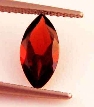 10.00 x 5.00 mm Marquise cut Garnet 1.15 cts.