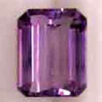10.00 x 8.00 mm Emerald cut Amethyst 2.95  cts.