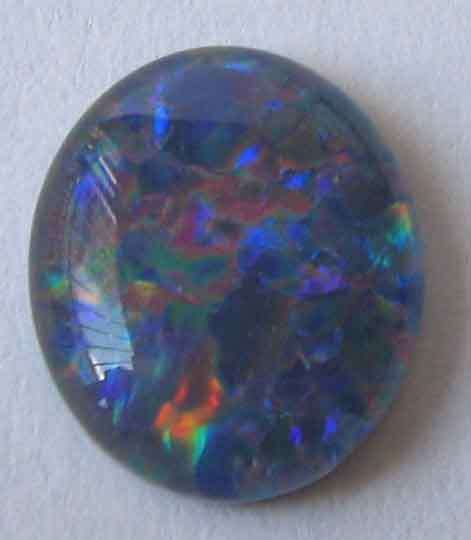 10.00 x 12.00 mm Oval cut  Australian- Triplet  Opal  3.14cts