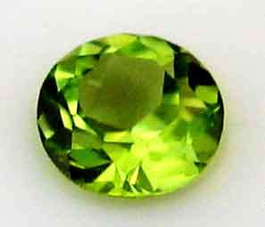 5.20 mm Round -faceted cut Peridot 0.55 ct.