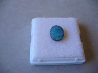 7.00 x 5.00 mm oval doublet Opal 0.46 ct.