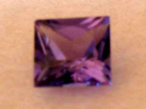 5.90 x 5.90 MM SQUARE CUT AMETHYST,   1.13CT.