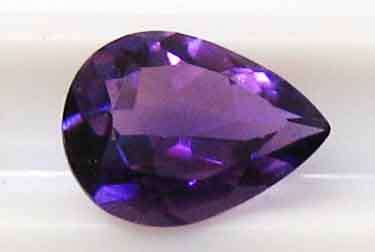 13.00 x 8.00 mm Pear cut Amethyst 3.23 ct.