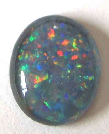 Genuine 11.00 x 9.00 mm Oval Triplet Australian  Opal 2.43 ct.
