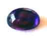 10.00 x 8.00 mm oval cabochon cut amethyst 3.85 ct.
