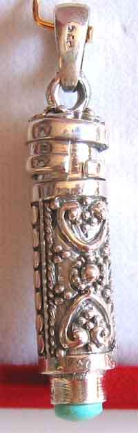 Ornate -Sterling Silver with Secret Compartiment Pendant