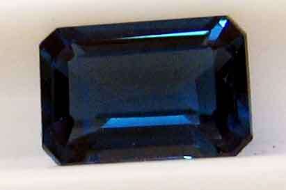 6.00 X 4.00 MM OCTAGONAL CUT LONDON BLUE TOPAZ  0.71 CT.