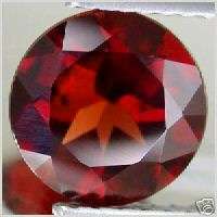 Genuine 8.90 mm Round cut Garnet 2.78 ct.