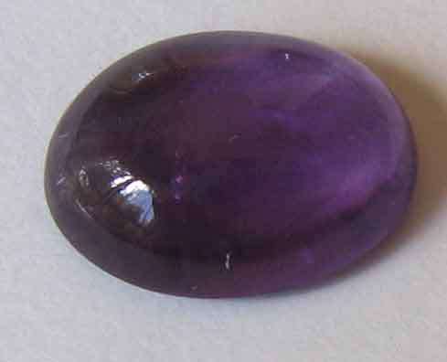 10.00 x 8.00 mm Oval Cabachon cut Amethyst 2.32  cts.