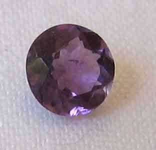 2 pieces  of  4.00 mm round faceted cut amethyst, each  0.24 ct., price per stone