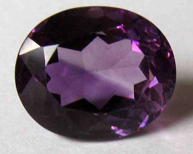 12.00 x 10.00 mm Oval cut Amethyst 5.30 cts.