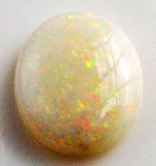 12 .00 X 10.00 MM OVAL CUT, SOLID  AUSTRALIAN OPAL  2.68 CT.
