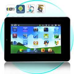 7" Google Android 2.2 Tablet PC, Touch Screen, WIFI, Camera