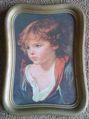 Old Picture in frame: