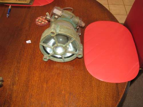 Solid Brass Ships Lamp / Spotlight