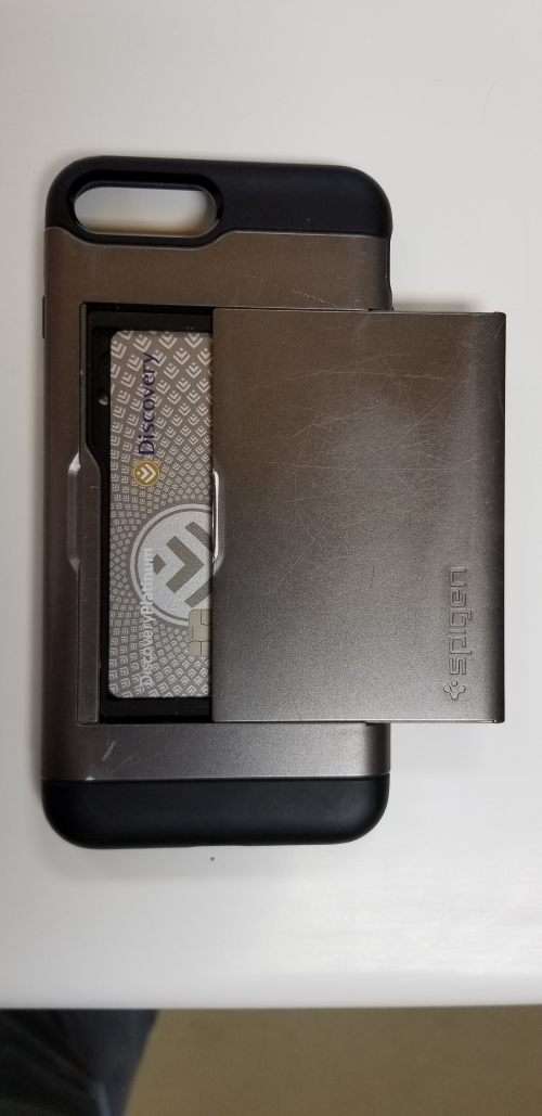 Apple iPhone 7 Plus, 128gb, Matte Black + Cover