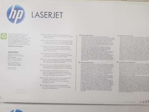 Genuine HP 55A Black LaserJet Toner Cartridge (CE255A)