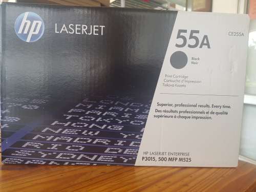 Genuine HP 55A Black LaserJet Toner Cartridge (CE255A)