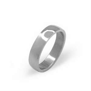 Mens STUNNING Stainless Steel Ring Size 8.5