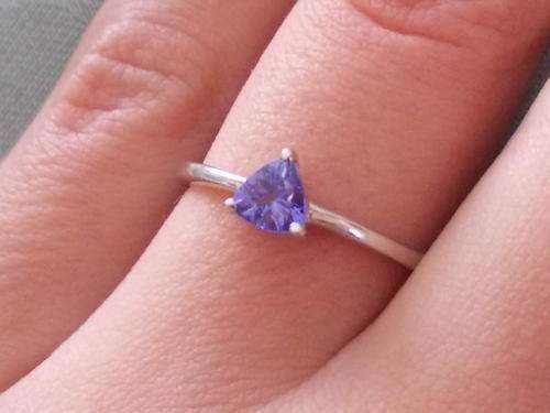 Gorgeous Silver Tanzanite Ring