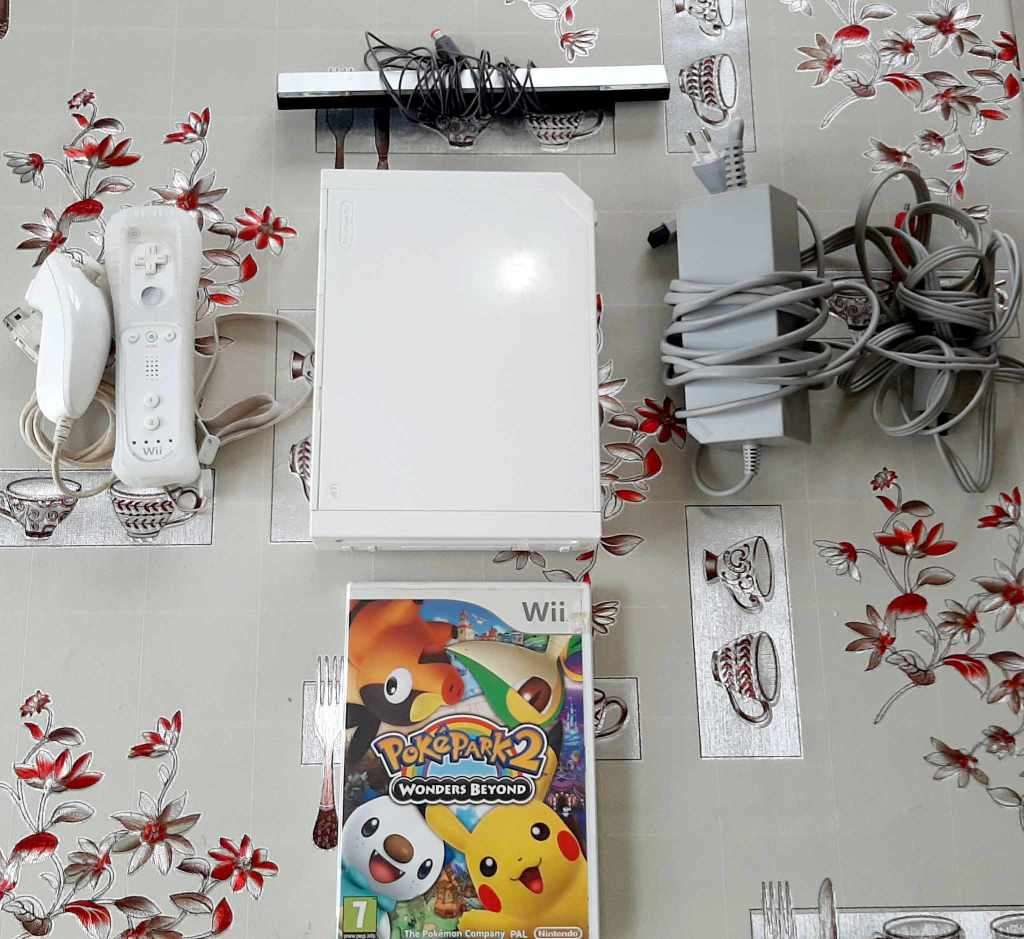 wii console bundle with pokemon game
