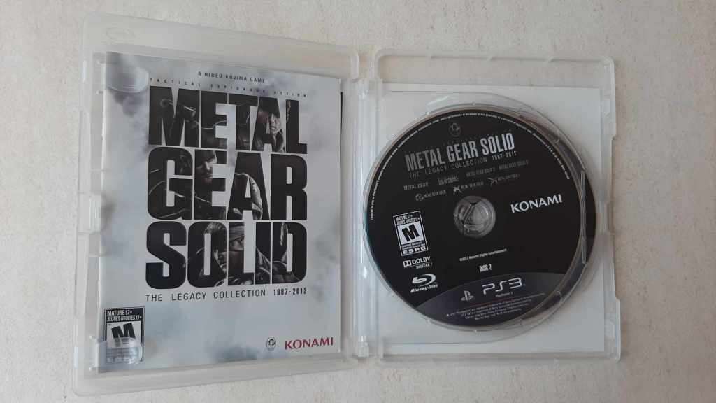 Metal Gear Solid Legacy Collection Ps3 Complete