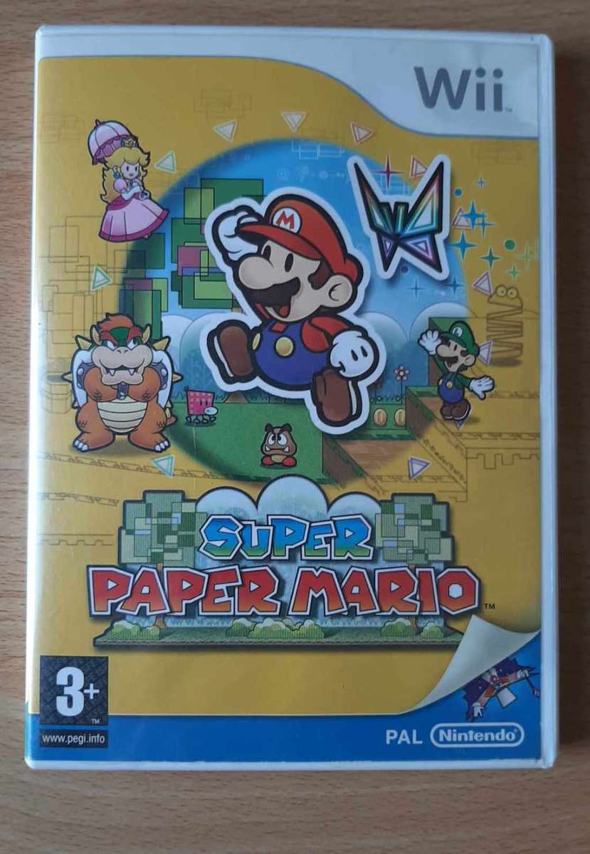 Super paper Mario wii complete