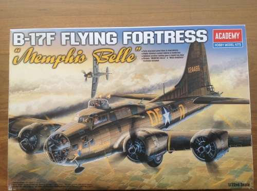 1/72 Academy Boeing B-17 F Flying Fortress "Memphis Belle"