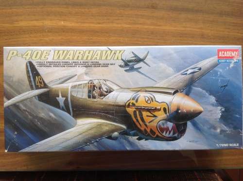 1/72 Academy P-40E Warhawk