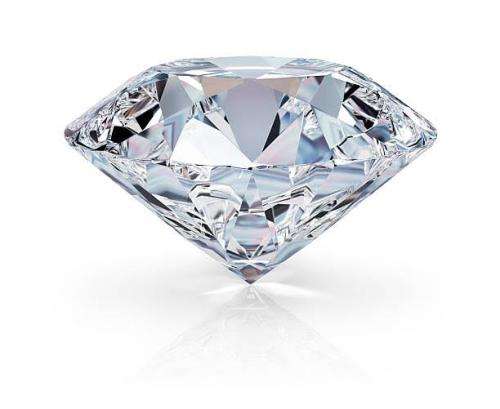 0.10 carat diamond with 4 x 0.01 carat diamonds