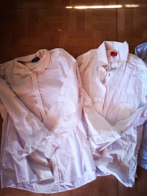 Large lot of men's clothing. Different sizes.