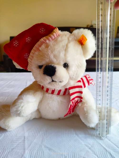 Collectable, rare original Steiff Christmas bear - Teddy Bernd