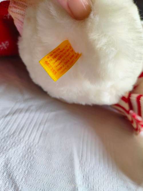 Collectable, rare original Steiff Christmas bear - Teddy Bernd