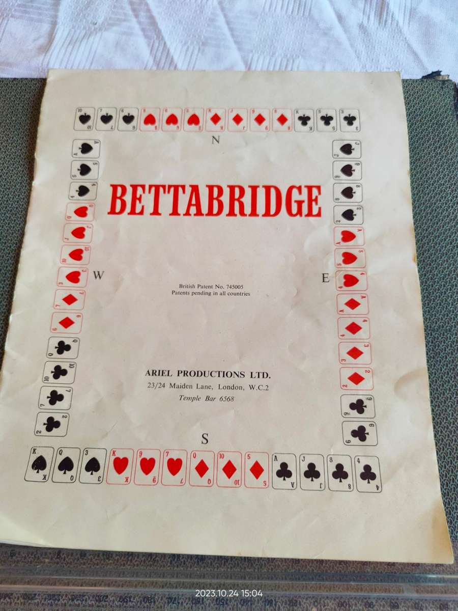 Bettabridge - An Ariel Production - vintage learning game