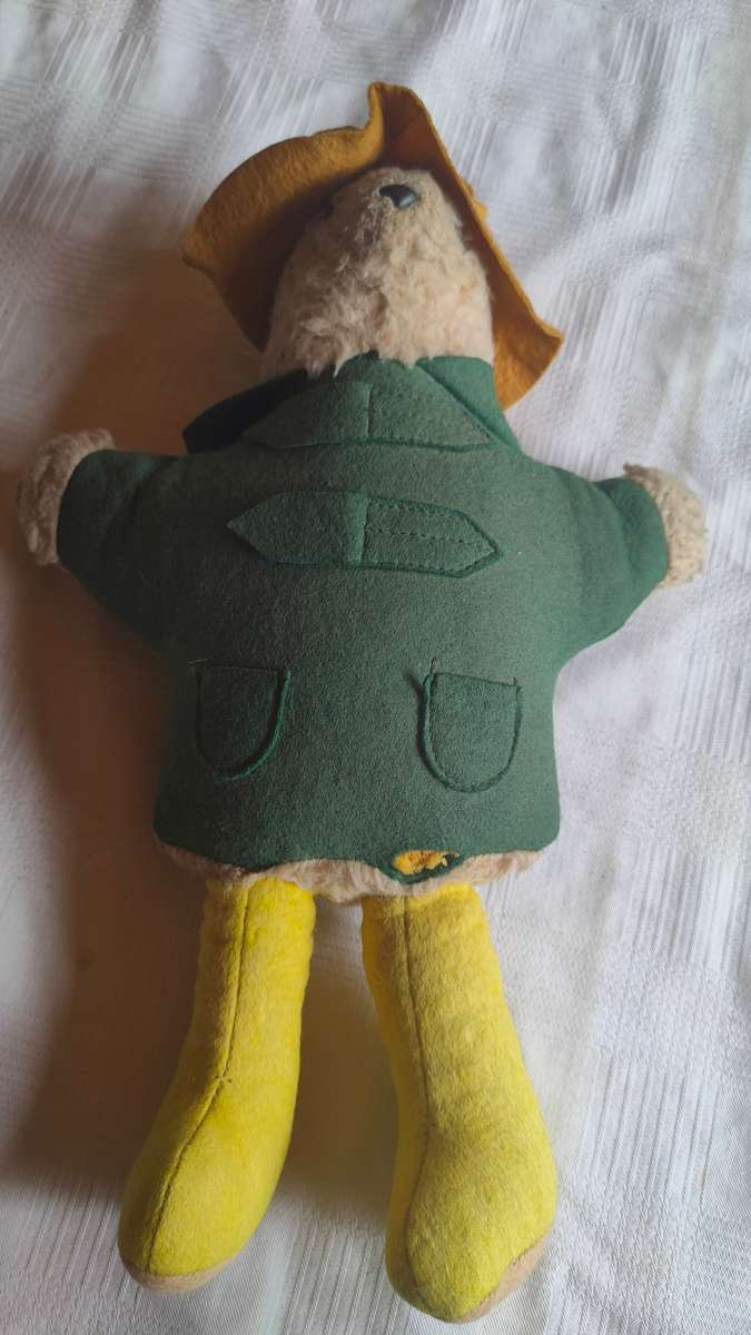 Now On R1 auction - A very rare original vintage Paddington bear from the 1970`s with original tag.