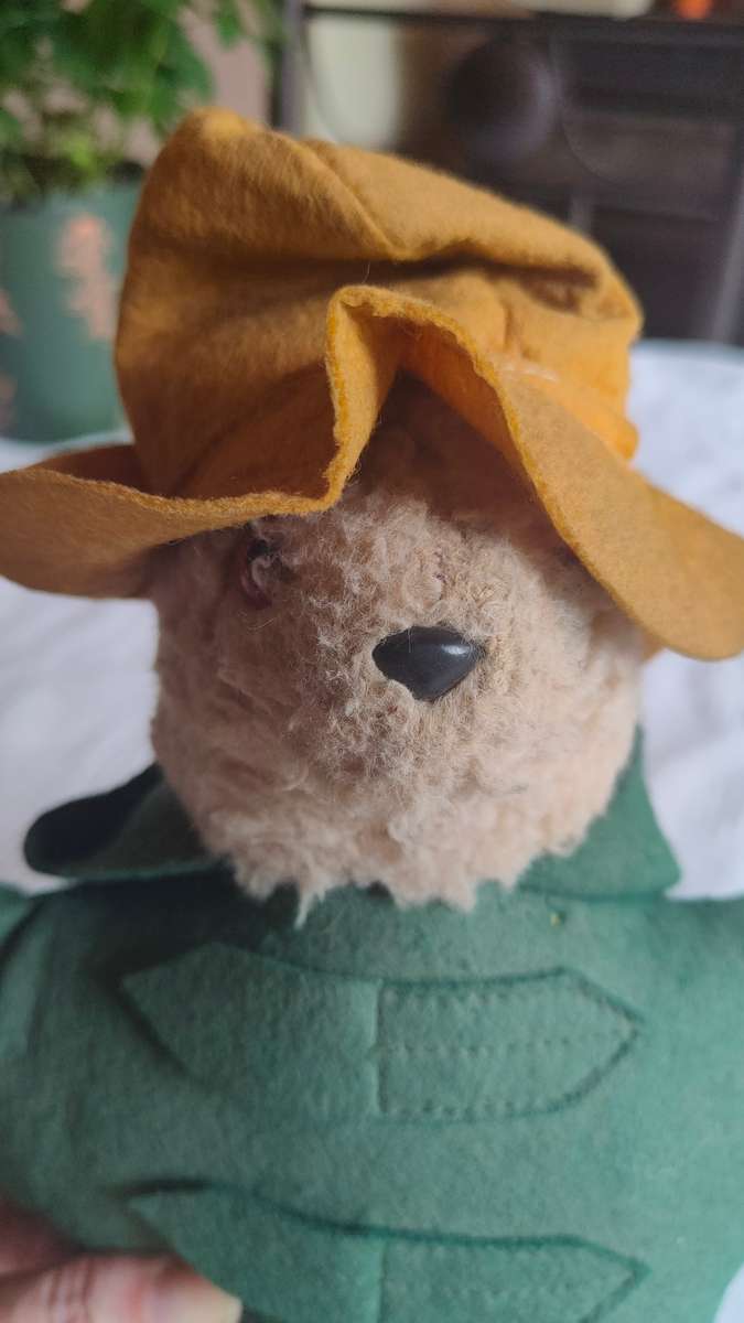 Now On R1 auction - A very rare original vintage Paddington bear from the 1970`s with original tag.