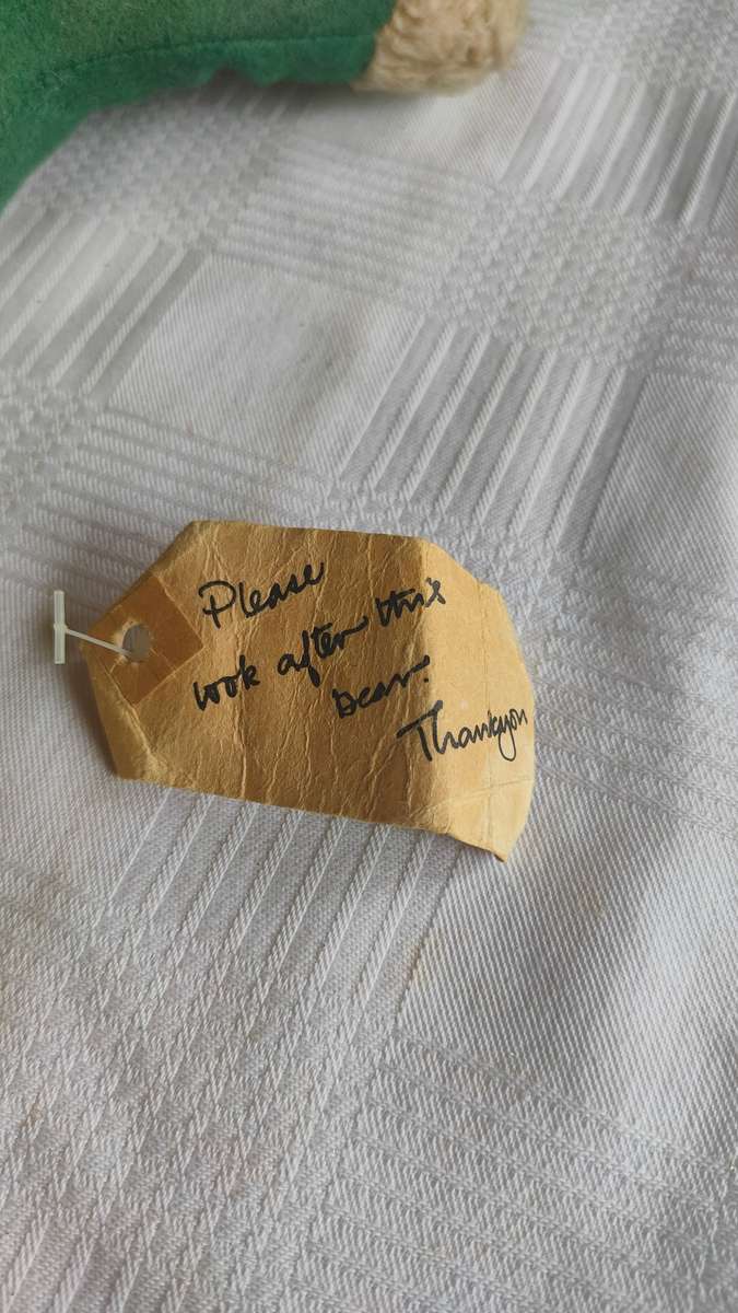 Now On R1 auction - A very rare original vintage Paddington bear from the 1970`s with original tag.