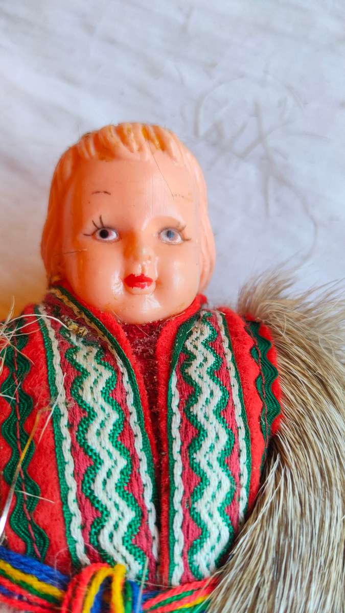 Lovely vintage souvenir doll