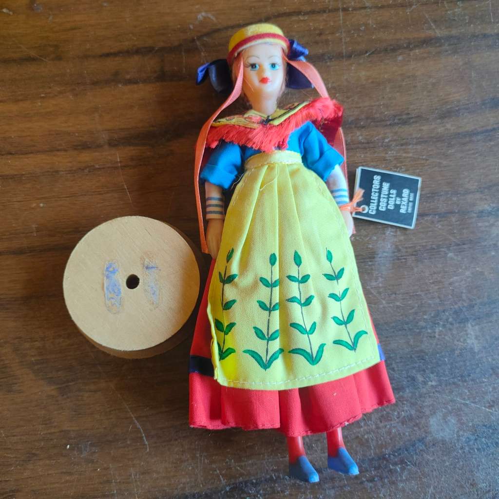 Another stunning souvenir doll on offer