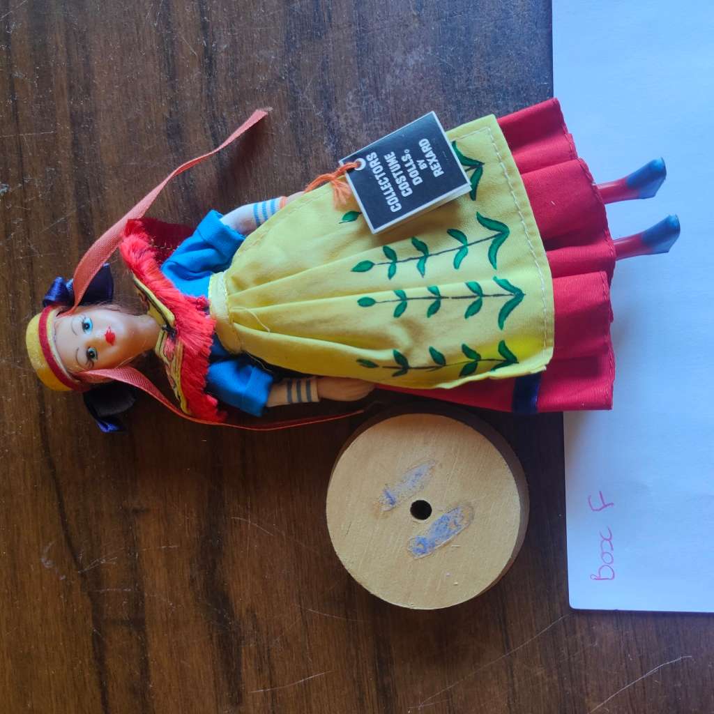 Another stunning souvenir doll on offer