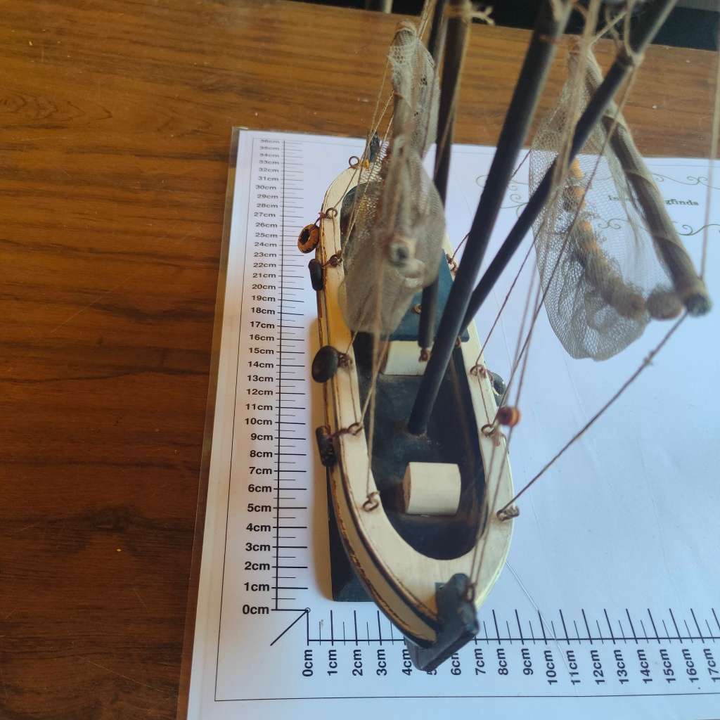 Gorgeous wooden model sail ship