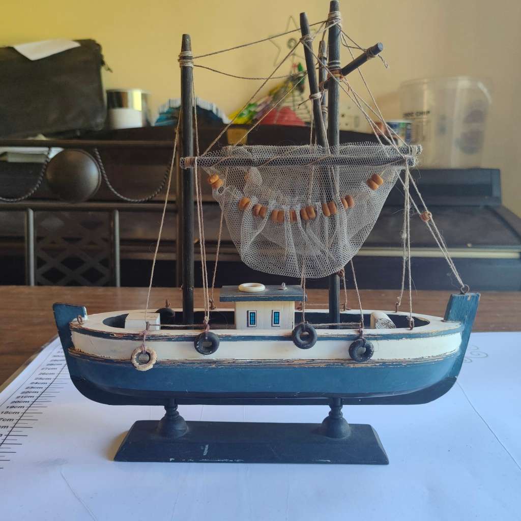 Gorgeous wooden model sail ship