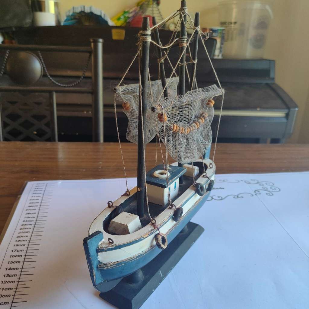Gorgeous wooden model sail ship