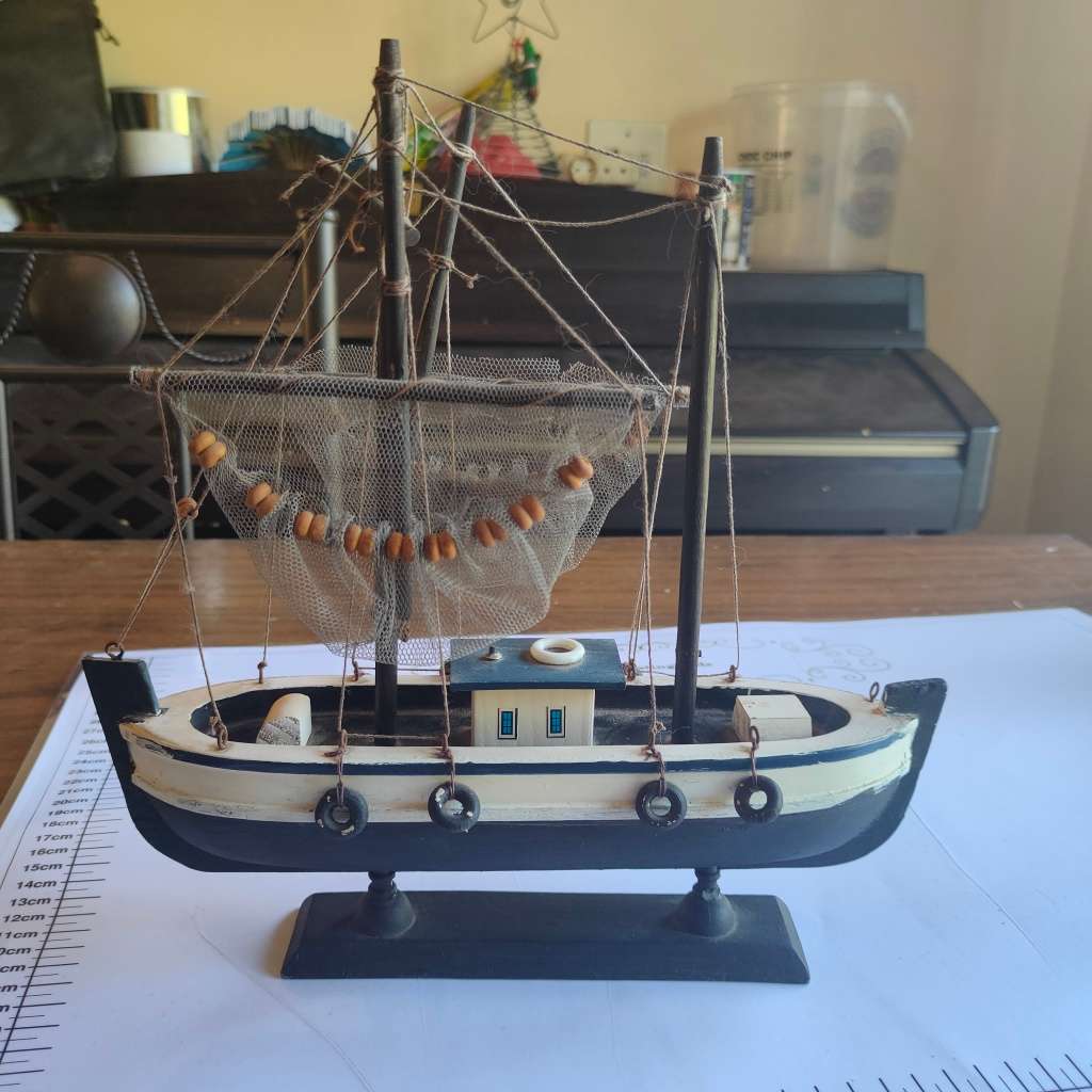 Gorgeous wooden model sail ship