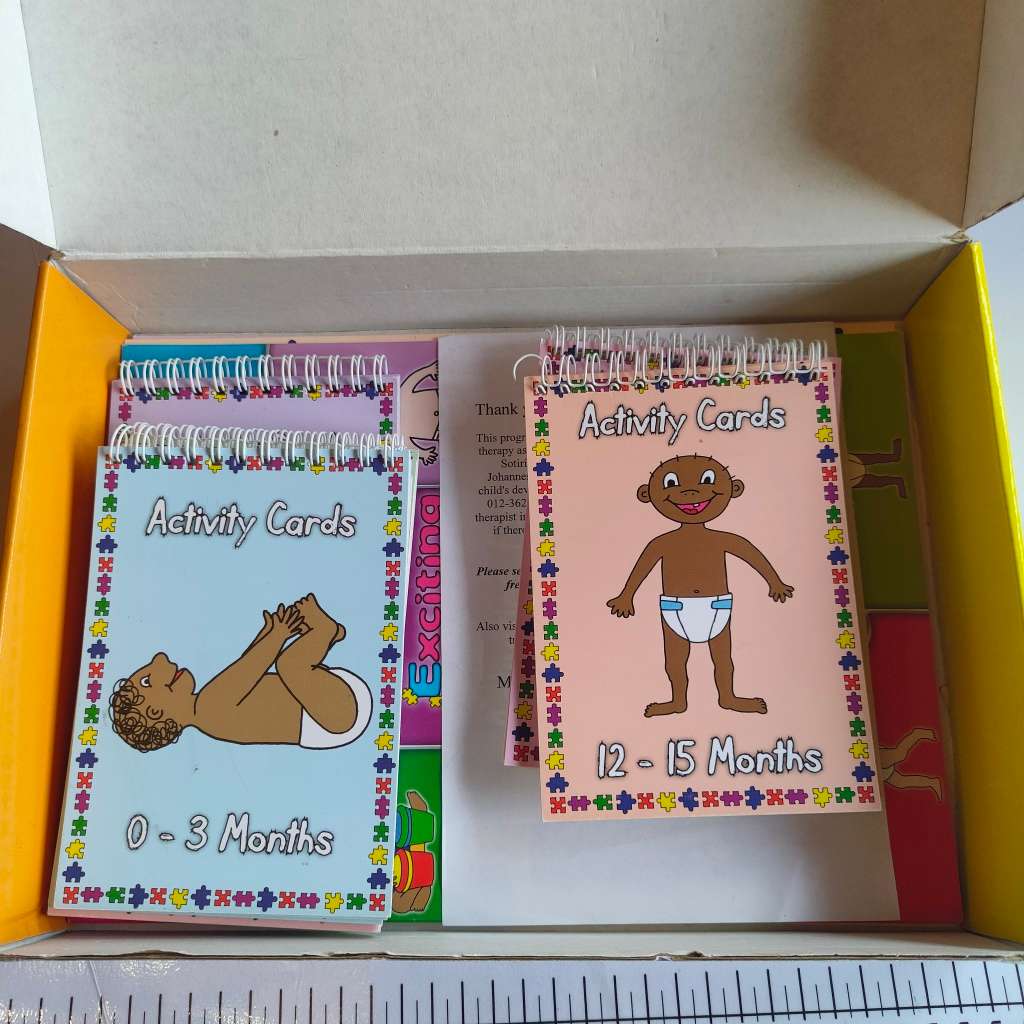 `Oh so exciting` activity box for babies and toddlers