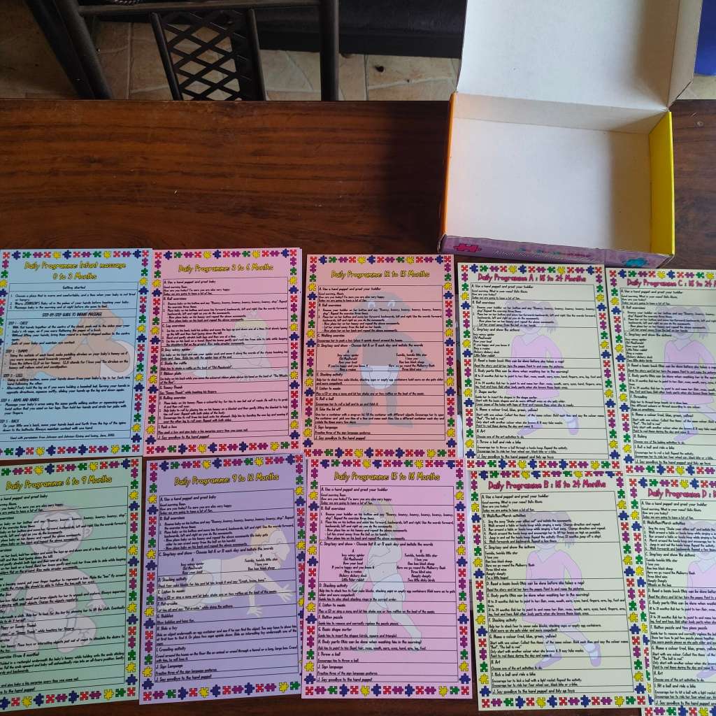 `Oh so exciting` activity box for babies and toddlers