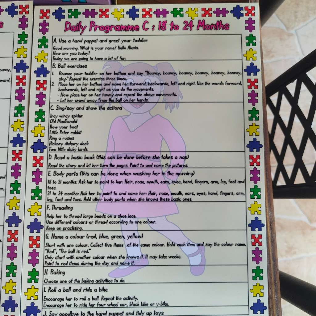 `Oh so exciting` activity box for babies and toddlers