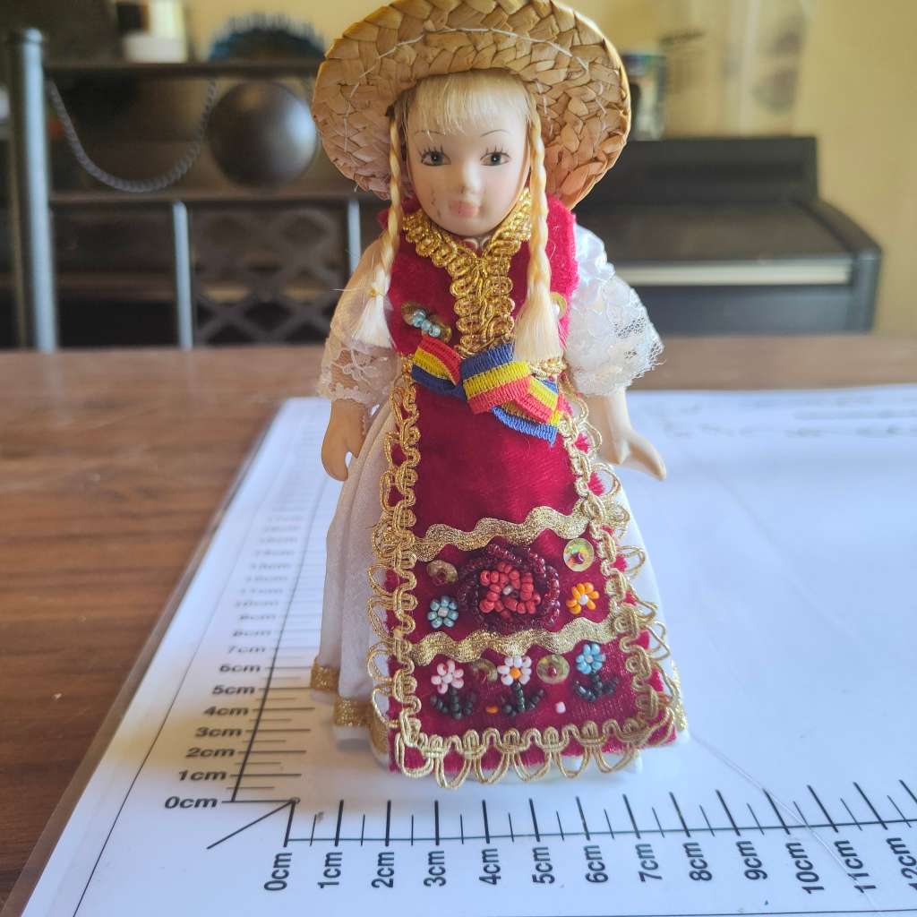 Adorable souvenir doll