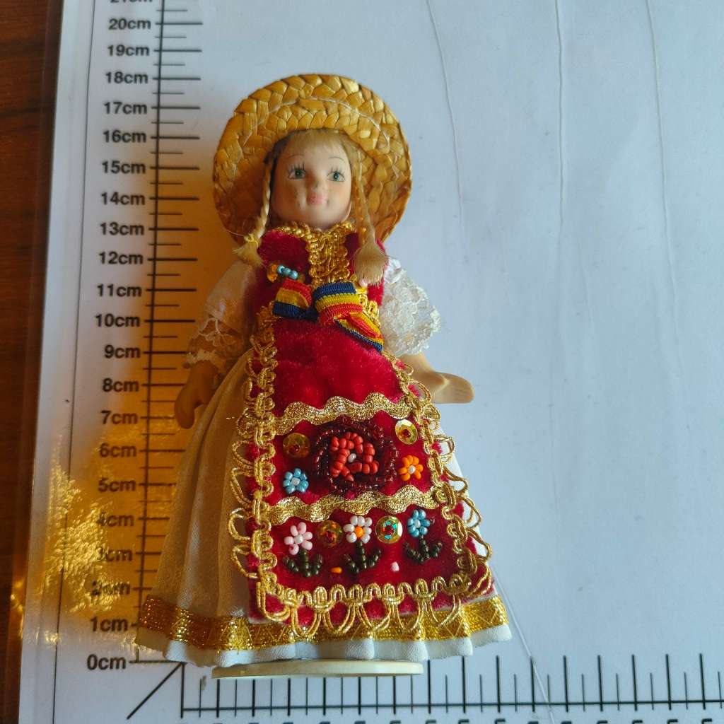 Adorable souvenir doll